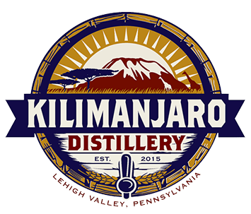 Illustrative logo design for beer distillery company in Pennsylvania