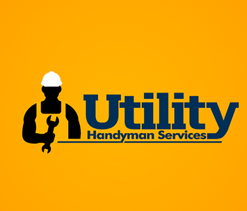 icon logo of handyman with wrench